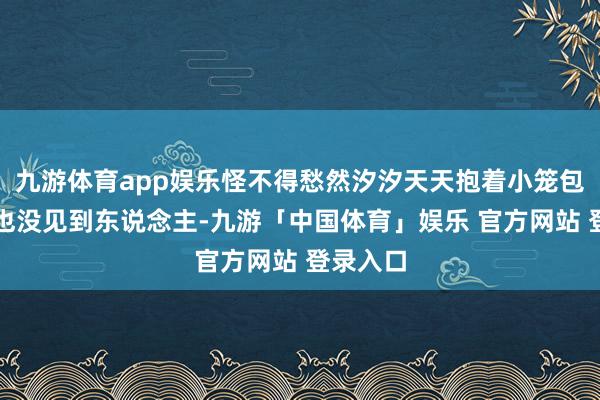 九游体育app娱乐怪不得愁然汐汐天天抱着小笼包等漂子也没见到东说念主-九游「中国体育」娱乐 官方网站 登录入口